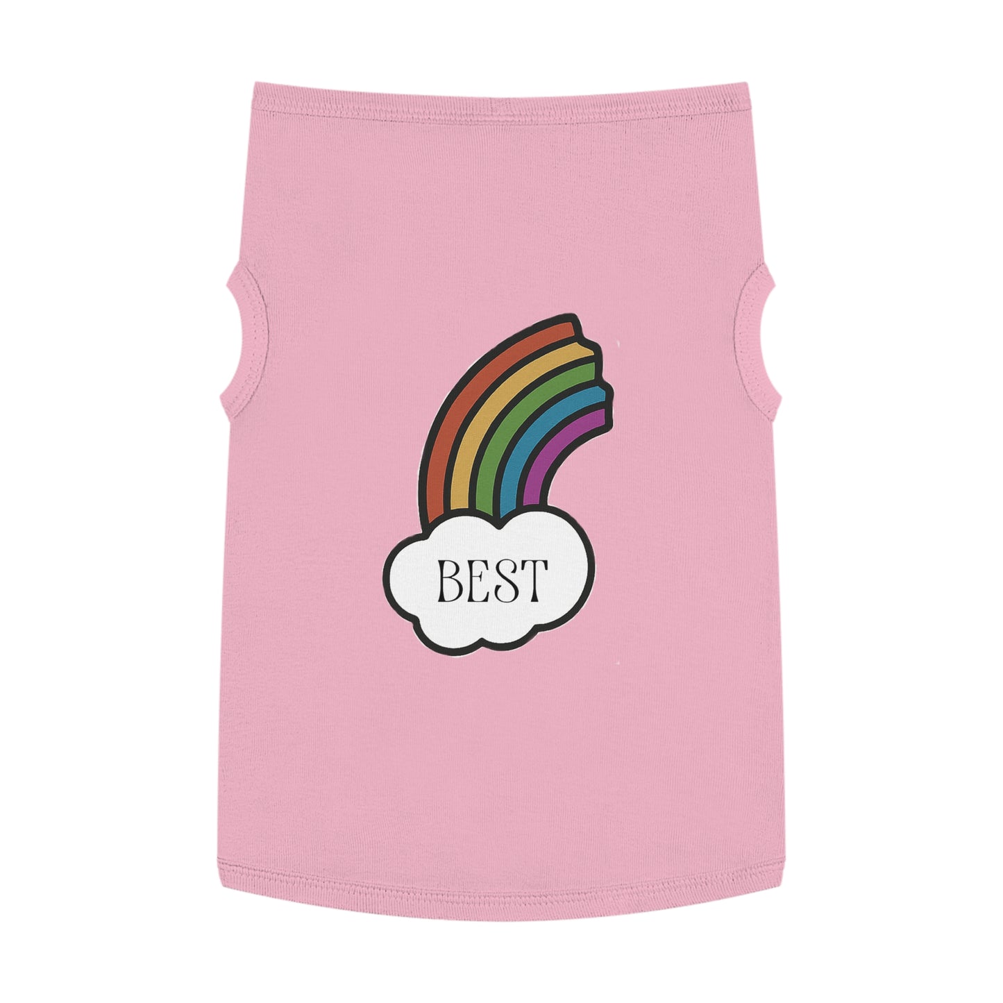 Best Friends Pet Shirt Half a Rainbow Edition