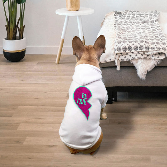 Small Breed Best Friends Half a Heart Pet Hoodie