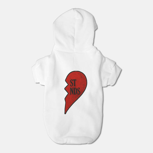 Best Friends Half a Heart Pet Hoodie