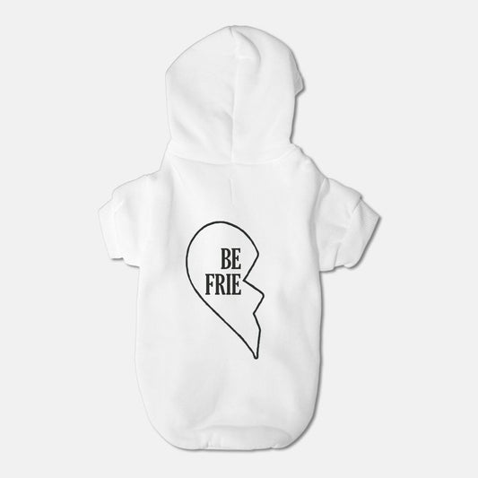Best Friends Half a Heart Pet Hoodie