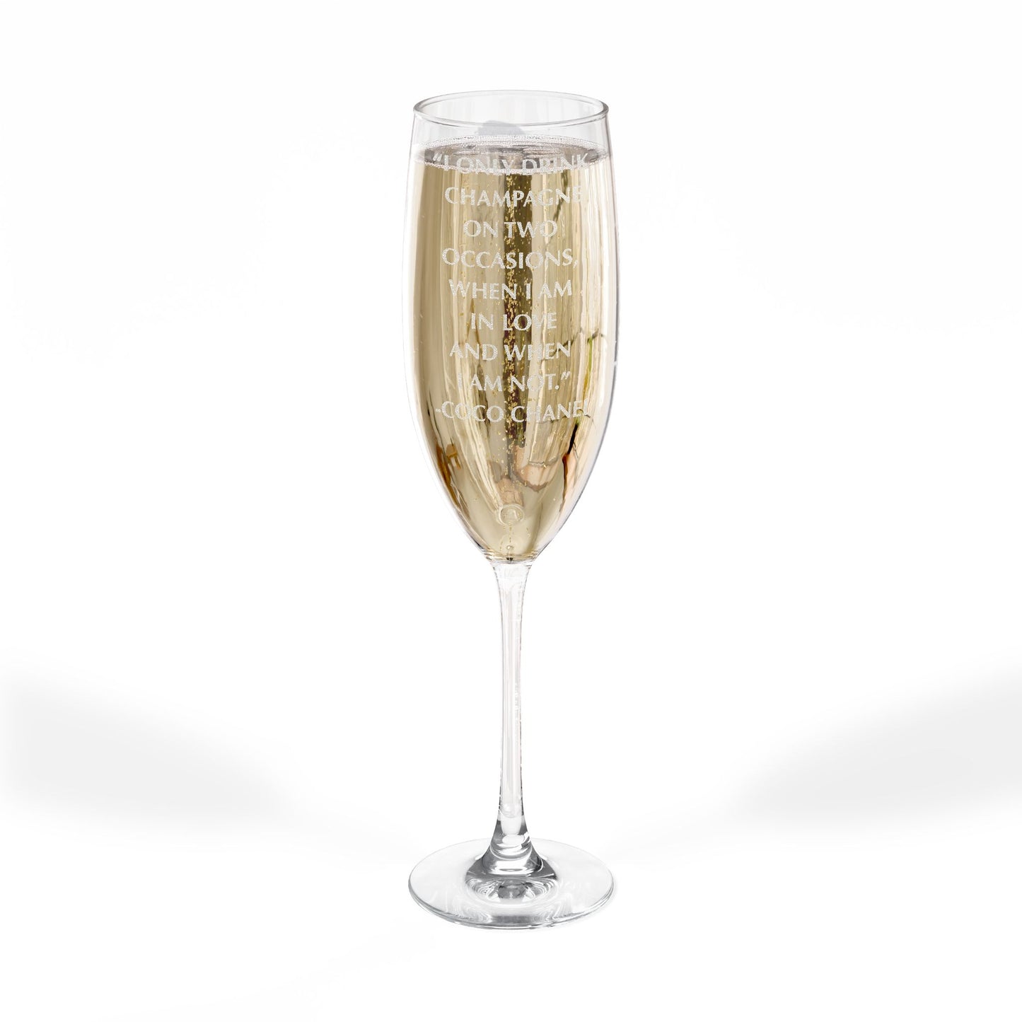 Coco Chanel Champagne Flute