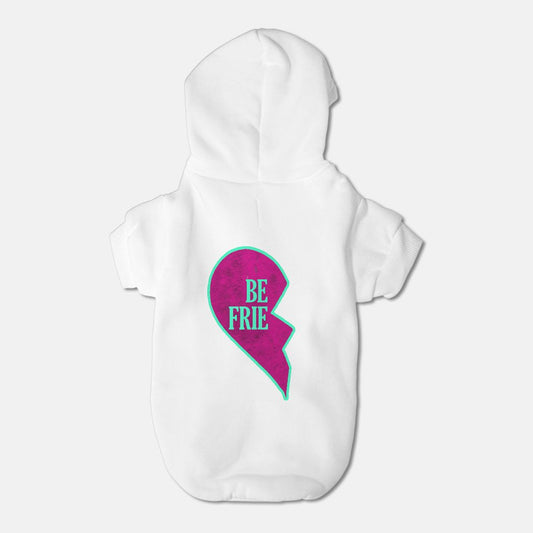 Best Friends Half a Heart Pet Hoodie