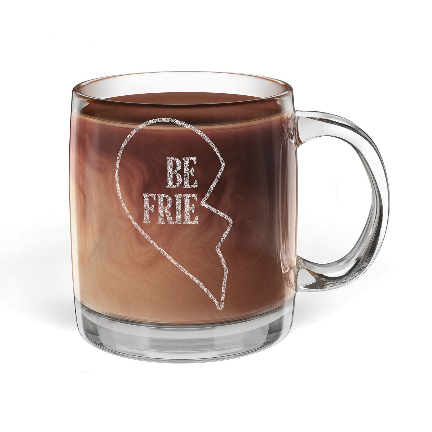 Half of a Heart Best Friends Coffee Mug